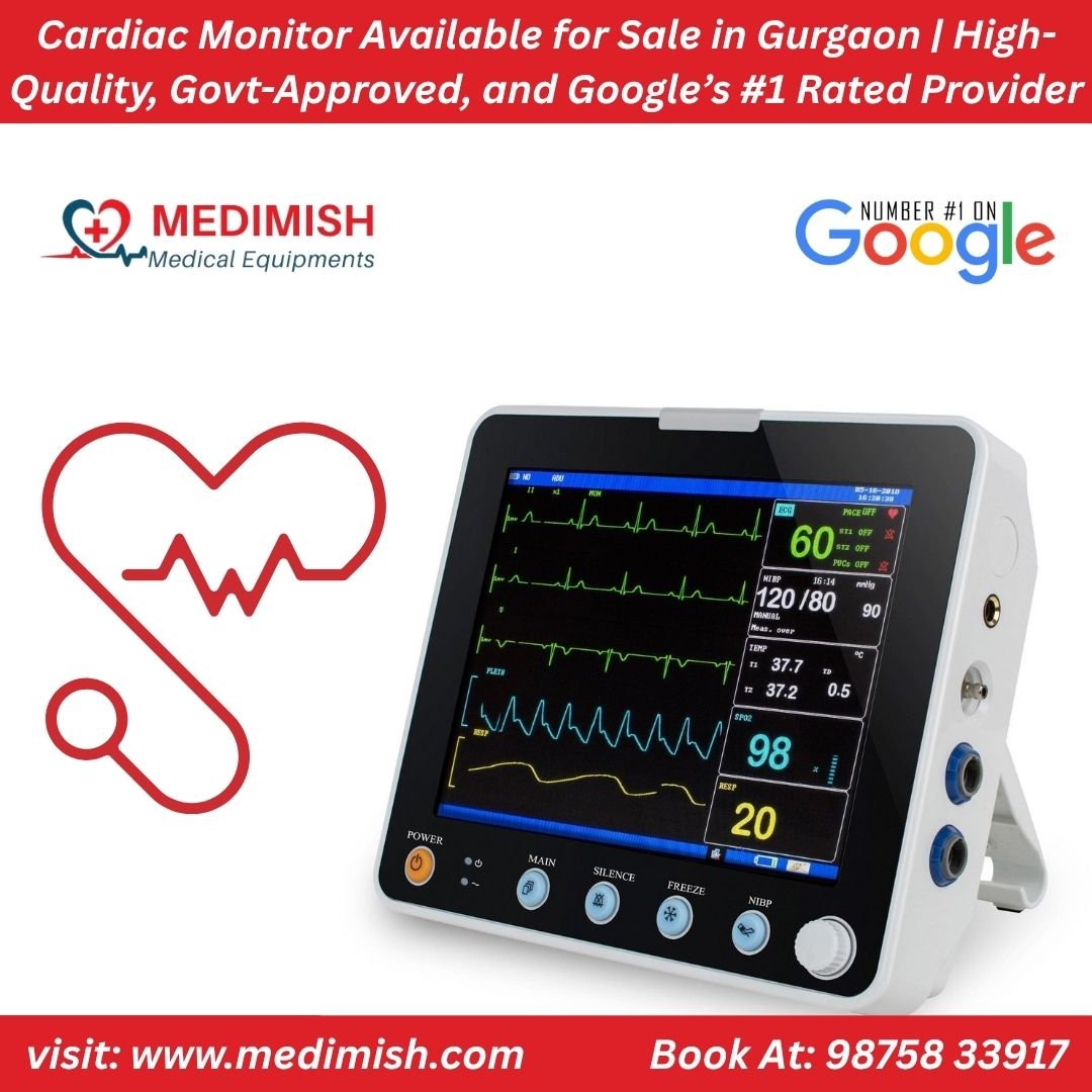 Cardiac Monitor Available for Sale in Gurgaon