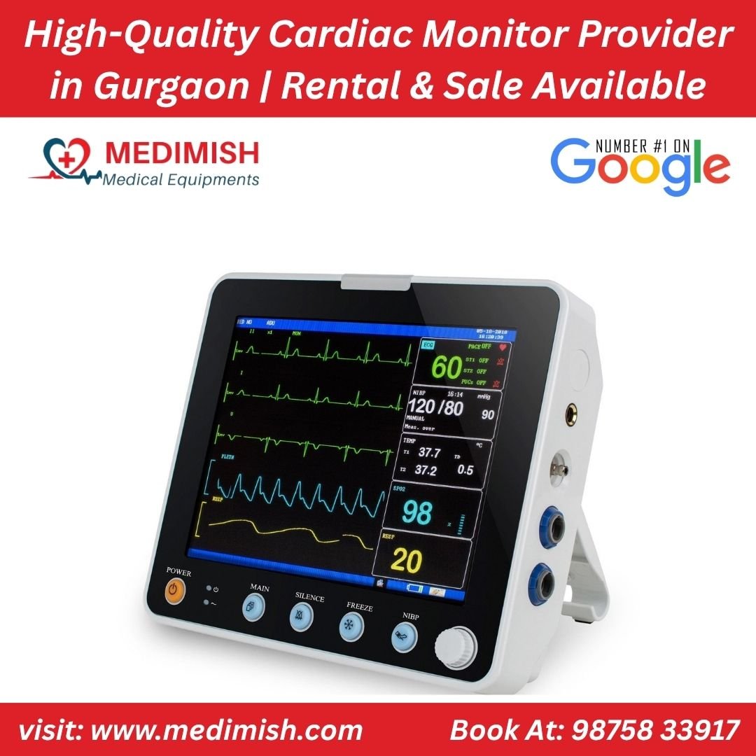 High-Quality Cardiac Monitor Provider in Gurgaon