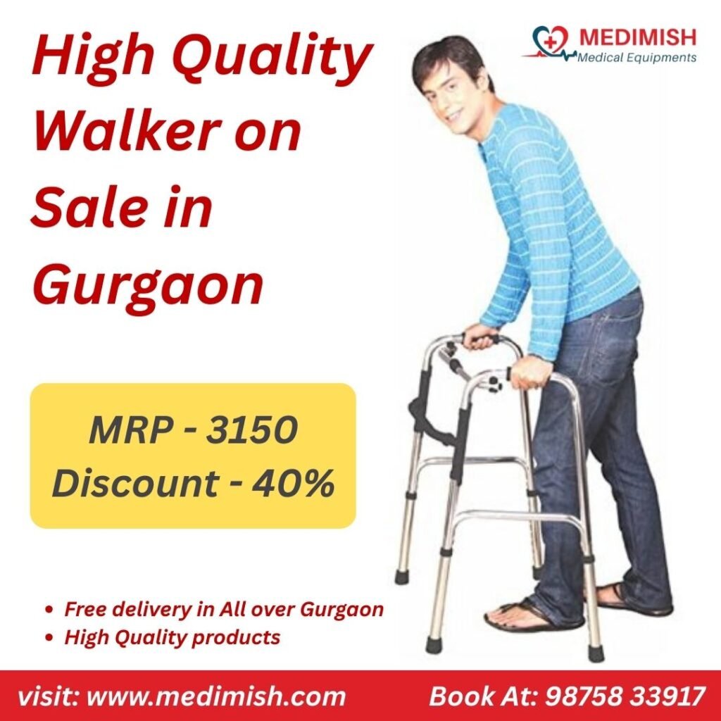 High Quality Walker on Sale in Gurgaon | Up to 40% Discount | Medimish Medical Equipments