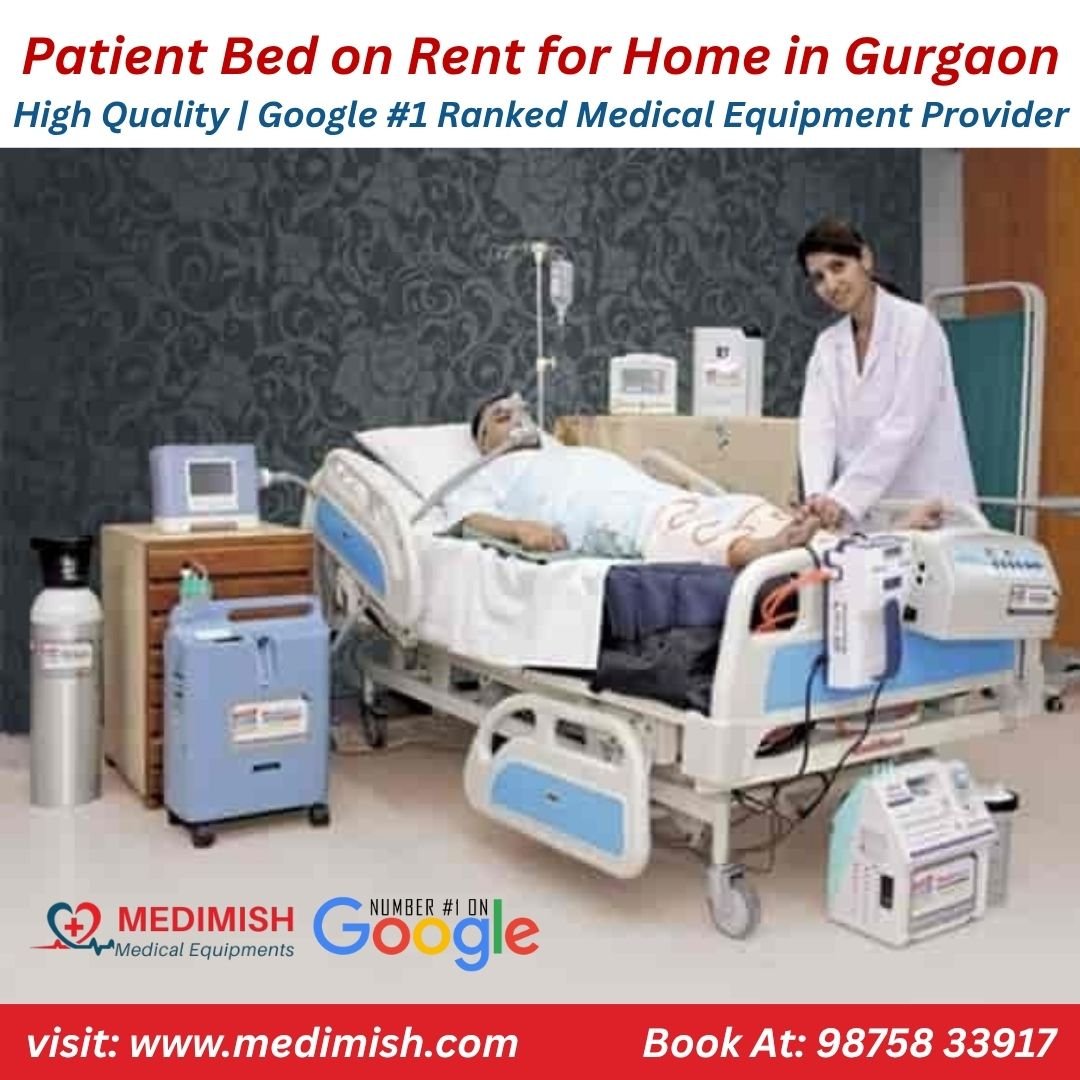 Patient Bed on Rent for Home in Gurgaon