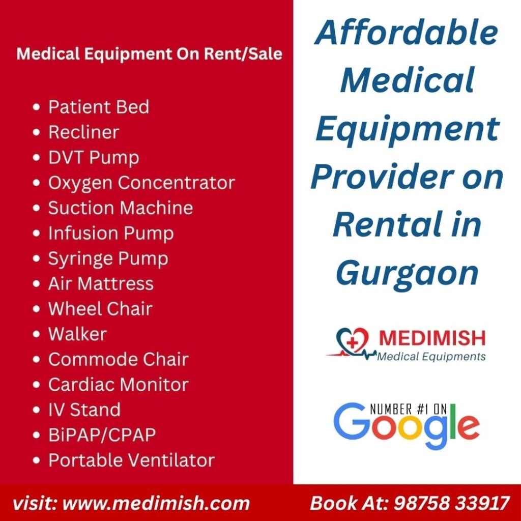 All Kinds of Medical Equipment Available for Rental & Sale in Gurgaon – Medimish Medical Equipments (2026 Updated)