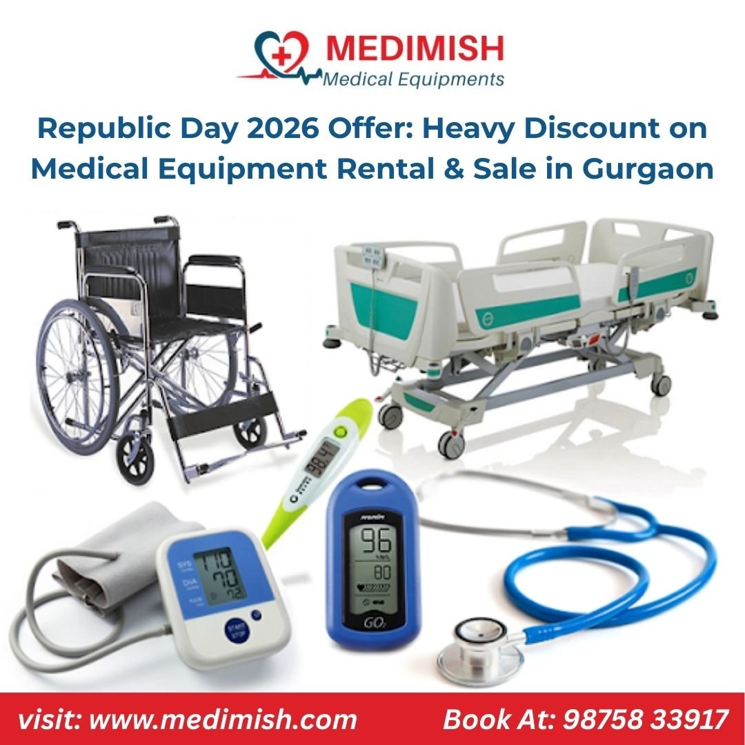 Republic Day 2026 Offer: Heavy Discount on Medical Equipment Rental & Sale in Gurgaon