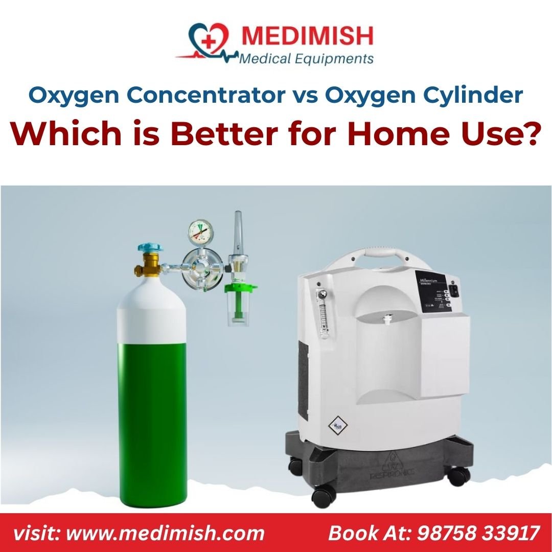 Oxygen Concentrator vs Oxygen Cylinder