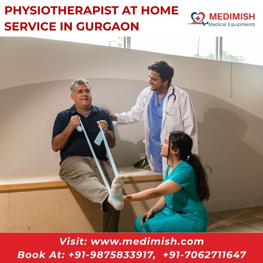 Physiotherapist at Home Service in Gurgaon | Expert Physiotherapy Care at Your Doorstep