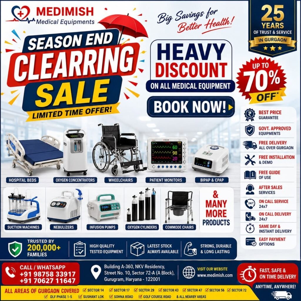 Season End Clearing Sale — Medimish Medical Equipments