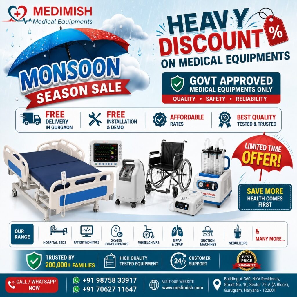 Heavy Discount on Medical Equipments in Gurgaon